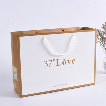 Kraft vrećica za darove s logotipom – offset tisak, oblik torbe