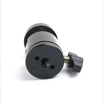 Metalinė pan-tilt galva statybai su universaliu 1/4 colio sriegio, aliuminio lydinys ir plastikas, 360° panoraminis ir 360° pakreipimo sukimas