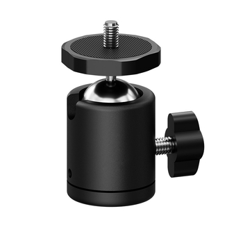 Universali metalinis gimbal stabilizatorius mobiliojo telefono kamerai, 360° pasukimas, sferinis aliuminio lydinys, svoris 38 g, vertikalus pasukimo kampas 90°