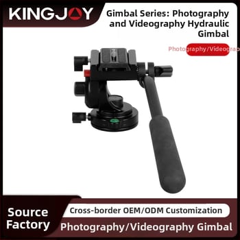 Troj-osi stabilizátor kamery, ľahká hliníková zliatina, kompatibilný so SLR/DV kamerou, 360° panoráma, naklon -70° až +90°, hmotnosť 0,51 kg