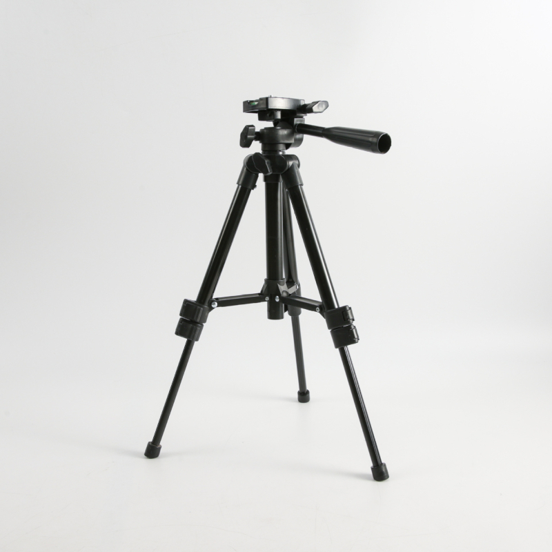 Trepied pentru cameră cu cap PTZ 3D pentru DSLR/mirrorless (Aluminiu · 3 secțiuni · până la 2 kg · Canon și Sony)