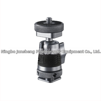 Τριπόδο για κάμερα με μίνι σφαιρική κεφαλή, αλουμινίου κράμα, οριζόντια περιστροφή 360°, κάθετη περιστροφή 90°, βάρος 120 g