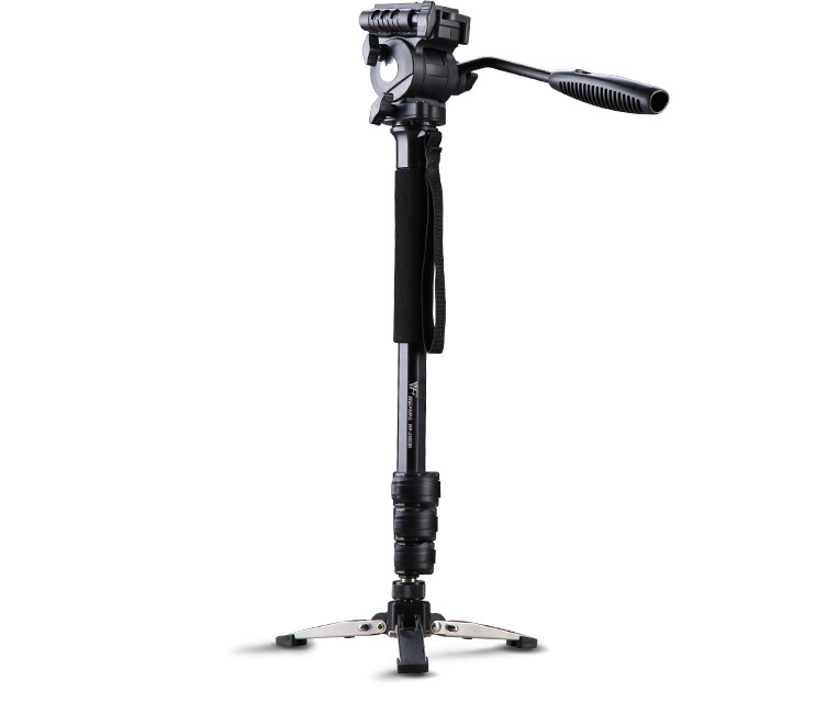 Monopod pentru cameră Weifeng WF-3958M | Monopod, PTZ hidraulic, aliaj de aluminiu, capacitate de încărcare 2-5 kg
