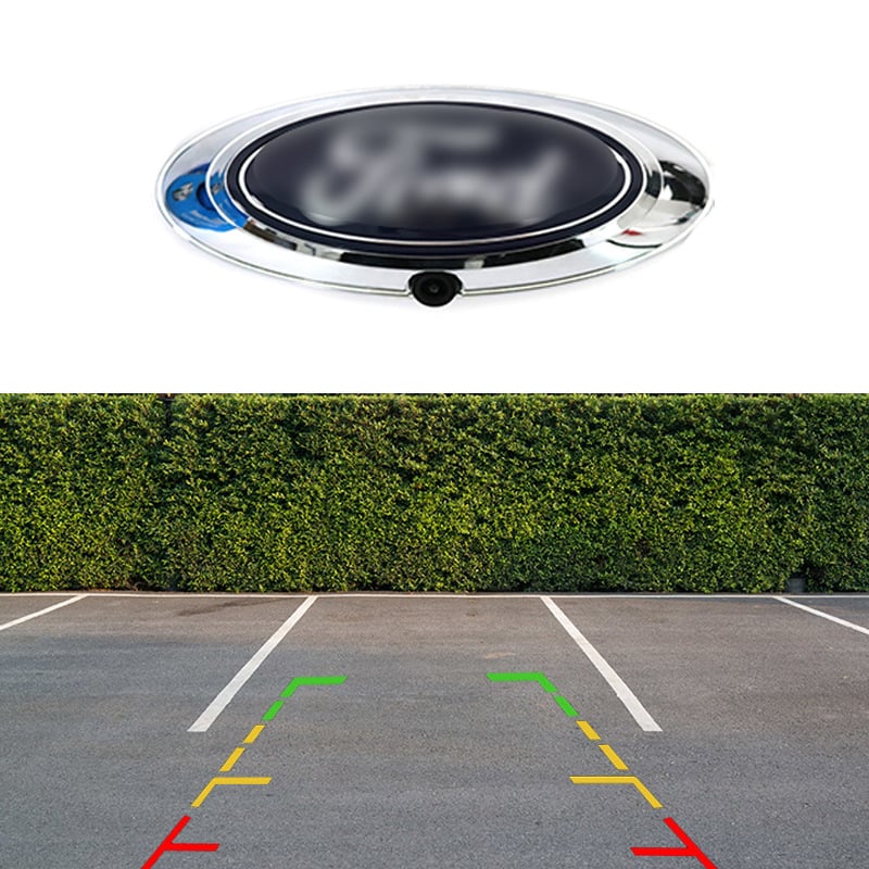 Cameră spate Ford Ranger pentru pickup, HD CCD, 12V, unghi de vizualizare 145°, rezoluție 780×460, carcasă din metal, greutate 500 g