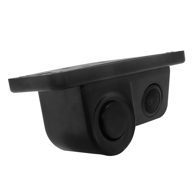 Radar 2-în-1 pentru parcare cu imagine vizuală — HD 1280x720, 12V, 170° reglabil, semnal video AV