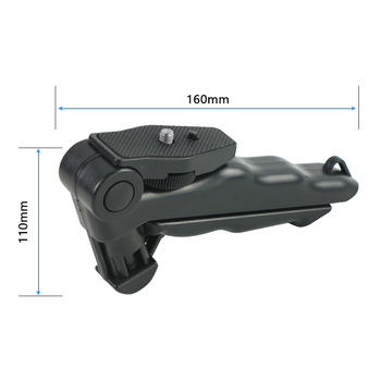 Delong βάση γραφείου για κινητό με τρισδιάστατο γκίμπαλ, υλικό PP, αντοχή 0,5 kg, βάρος 77 g