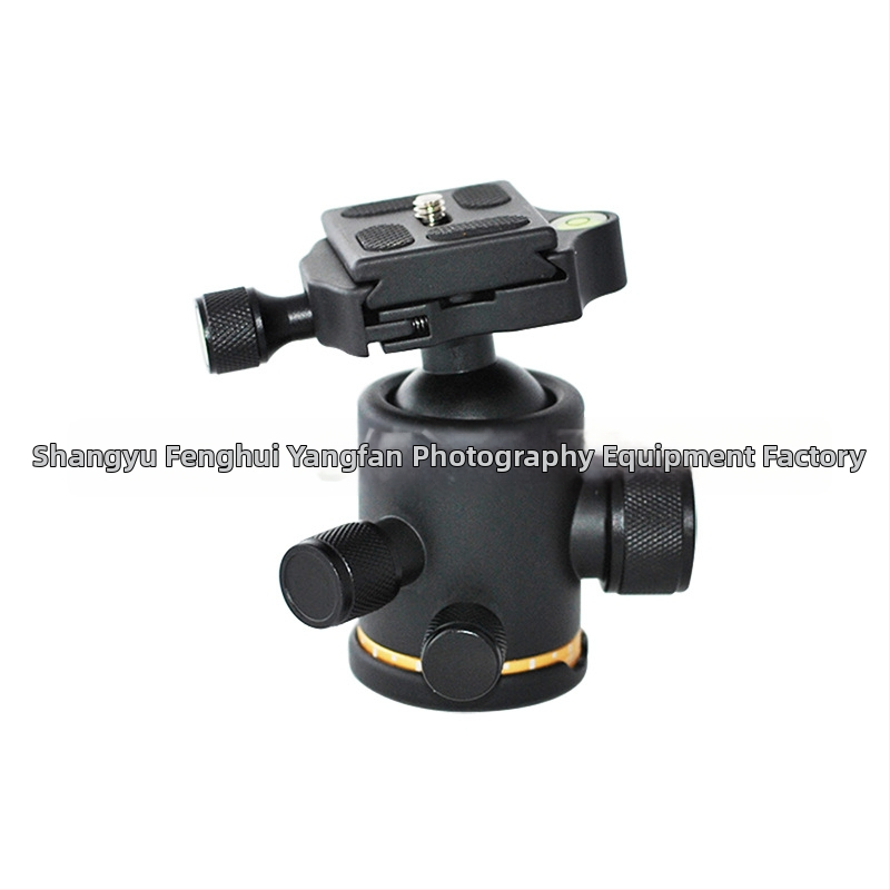 DSLR sférická hlava pre kameru, panoramatický univerzálny stabilizátor na statív, 360° otáčanie, hmotnosť 0,45 kg, hliníková zliatina, kompatibilné s Micro SLR, s konverzným závitom
