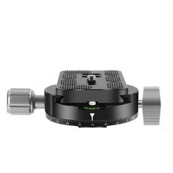 Youle Pu60 Πλάκα γρήγορης απελευθέρωσης, CNC επεξεργασία αλουμινίου κράματος, 16–20 kg φορτίο, Συμβατό με κεφαλή σφαίρας