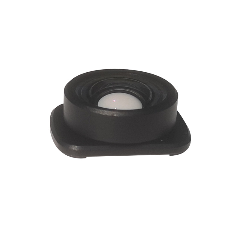 Lentilă fisheye macro cu unghi larg pentru DJI Pocket 2/3 Gimbal de mână, montură magnetică, aliaj de aluminiu, rotație orizontală/verticală de 90°, greutate 5 g