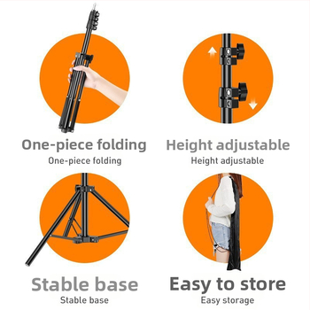 Stojan na mobilný telefón XD-210, 3-dielna konštrukcia z železa, nosnosť do 2 kg