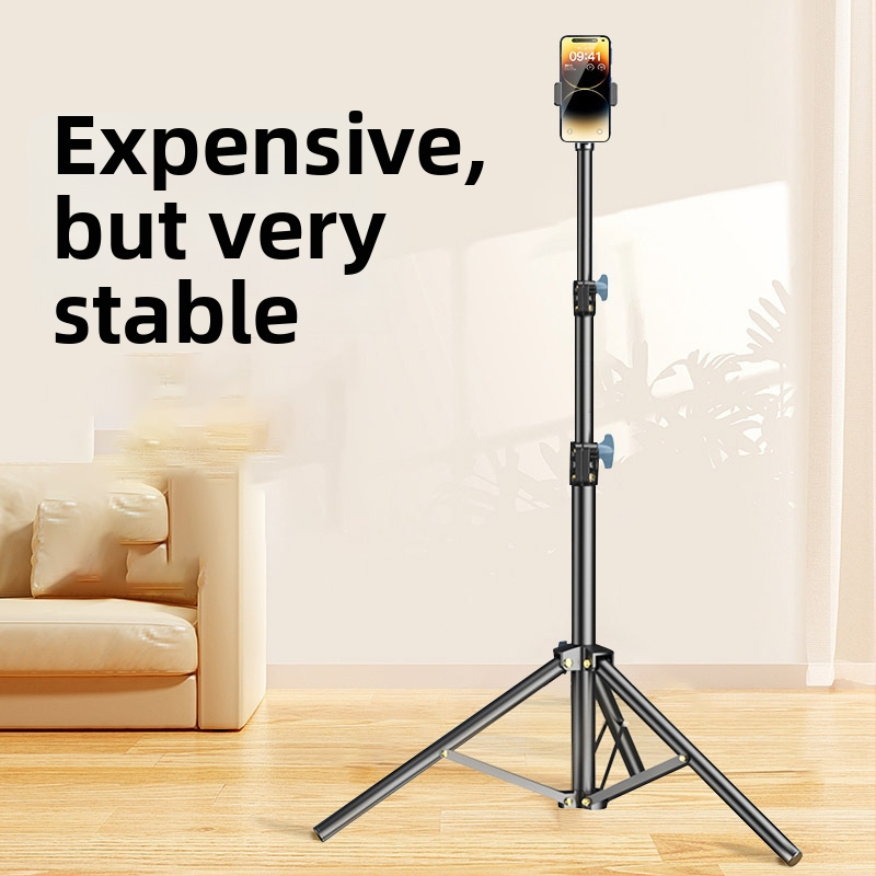 Stojan na mobilný telefón XD-210, 3-dielna konštrukcia z železa, nosnosť do 2 kg