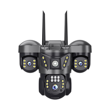 PTZ kamera za nadzor, unutarnja upotreba, horizontalno okretanje 325°, vertikalno 90°, brzina horizontalno 20°/s, brzina vertikalno 0.1–50°/s, ABS kućište, zidni nosač