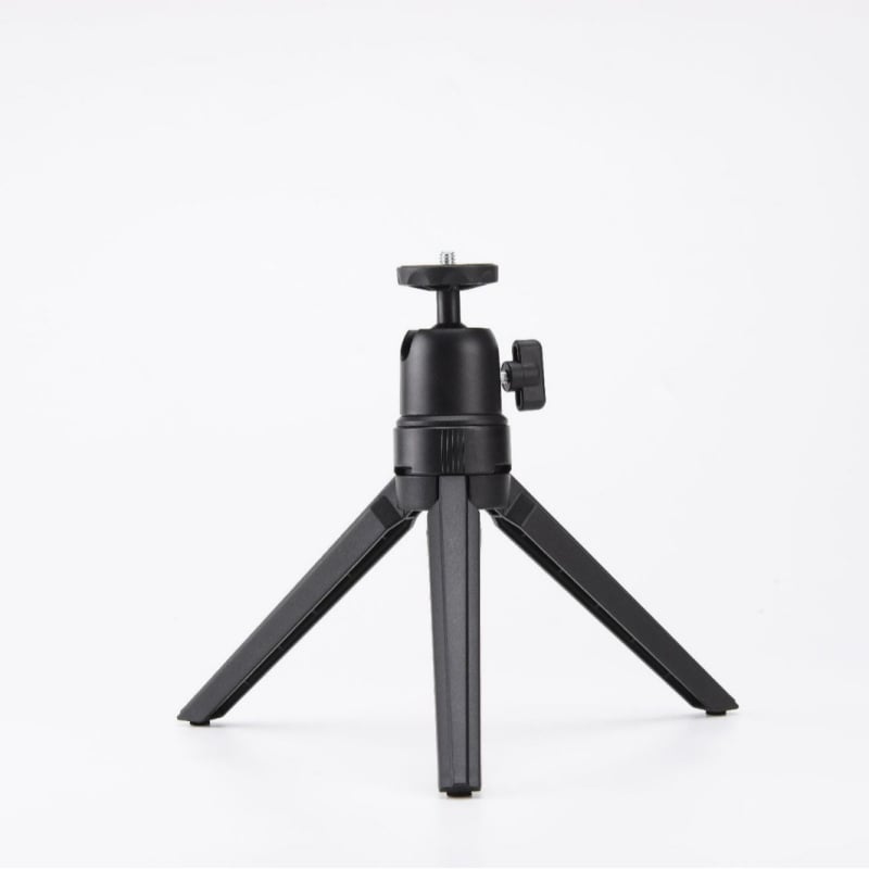 Επιτραπέζιο μικρό τρίποδο για κινητό τηλέφωνο και κάμερα με κεφαλή σφαίρας, ABS, σχεδιασμός ενός τμήματος, φορτίο 2-5 kg, μοντέλο 005
