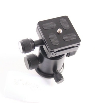 Montură metalică PTZ sferică pentru cameră, cu plăcuță de eliberare rapidă, capacitate 2–5 kg