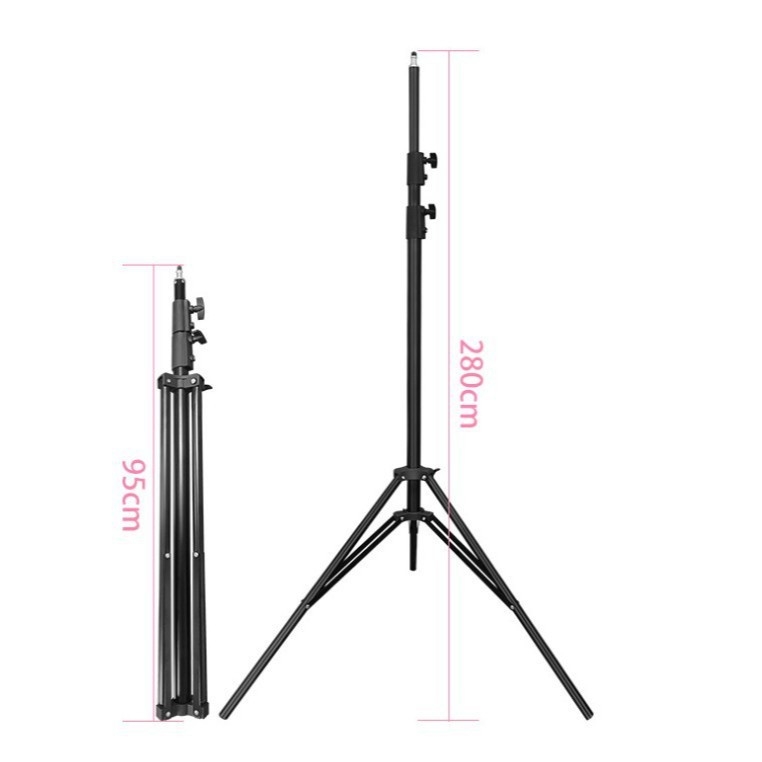 Φωτιστικό στήριγμα φωτογραφίας, 3 τμήματα, κράμα αλουμινίου, υδραυλικό γιμπάλ PTZ, αντοχή φόρτου 6–10 кг