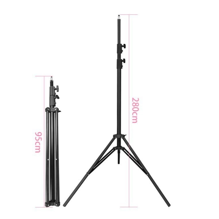 Φωτιστικό στήριγμα φωτογραφίας, 3 τμήματα, κράμα αλουμινίου, υδραυλικό γιμπάλ PTZ, αντοχή φόρτου 6–10 кг