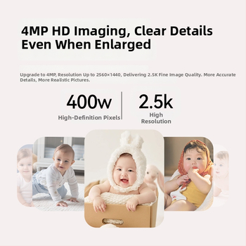 Bezvadu iekšējā PTZ novērošanas kamera ar divvirzienu audio, panorāma 355°, slīpums 75°, horizontālā ātrums 70°/s, vertikālā ātrums 30°/s