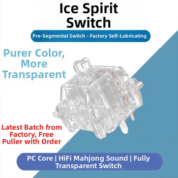 Mechanický prepínač pre klávesnicu – päť-pin, RGB podsvietenie, viacnásobné pripojenie (drôtové, Bluetooth, 2.4G)