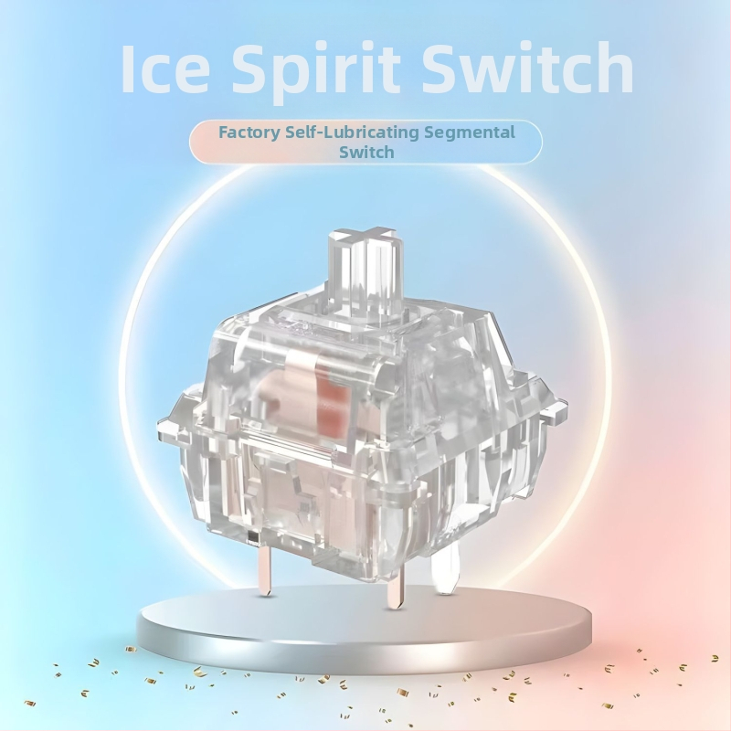 Mechanický prepínač pre klávesnicu – päť-pin, RGB podsvietenie, viacnásobné pripojenie (drôtové, Bluetooth, 2.4G)