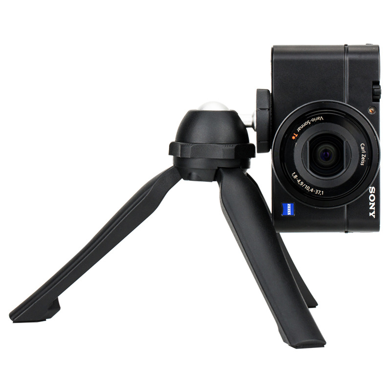 JJC Mini statív pre DSLR s guľovou hlavou – konštrukcia z nylonových vlákien a hliníkovej zliatiny, nosnosť 1,2 kg