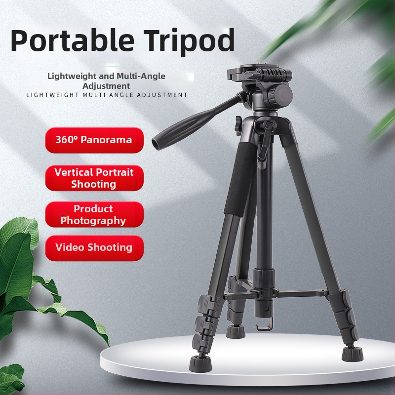 DM65 τρίποδο για φωτογραφίες – κράμα αλουμινίου – 3D PTZ – αντοχή 5 kg – βάρος 1,15 kg