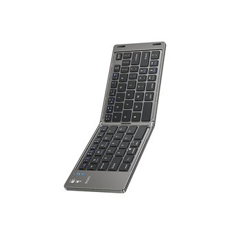 Yesido sklopiva Bluetooth tipkovnica, tiha, 87 tipki, bežična, univerzalna kompatibilnost