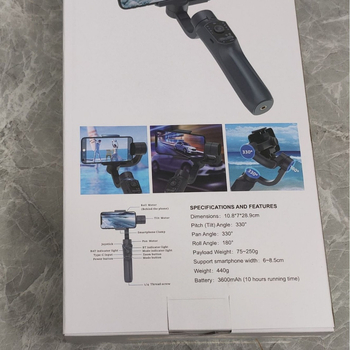 F10 Pro Ručni Gimbal Stabilizator s Tri Osi za Mobitel — ABS Tijelo, Kompatibilan s Mobitelom, Tehnologija Protiv Vibracije