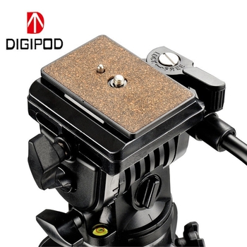 Hliníkový statív s hydraulickou hlavou, 4-dielny, model TR688FV, nosnosť 2–5 kg, platňa s rýchlym uvoľnením