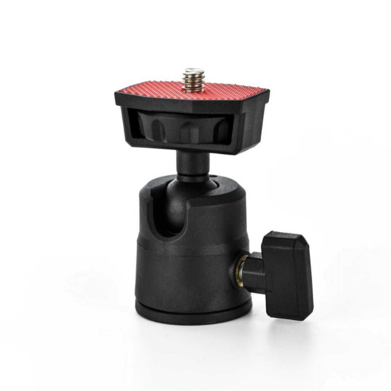 Univerzalni nosač za mobitel sa osvjetljenjem za live prijenos, 360° vertikalna rotacija, 180° horizontalna rotacija, 1/4-inčni navoj, PA materijal, 50 g