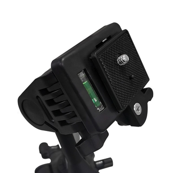 Tripod pentru telefonul mobil cu cap 3D pentru streaming live (3 secțiuni, aliaj de aluminiu, încărcare 2-5 kg)