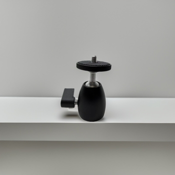 Aluminijski mini stolni gimbal za pametni telefon, 360° rotacija, 90° vertikalni i horizontalni nagib, 68 g, navojna montaža