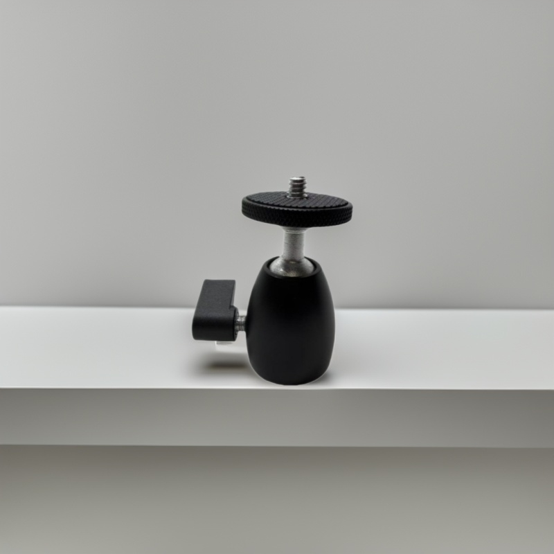 Aluminijski mini stolni gimbal za pametni telefon, 360° rotacija, 90° vertikalni i horizontalni nagib, 68 g, navojna montaža