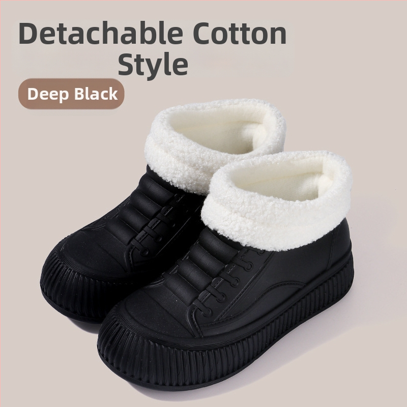 Ženske PVC čizme za kišu, kratki kroj, ravna potpetica, vodootporne, za sve sezone