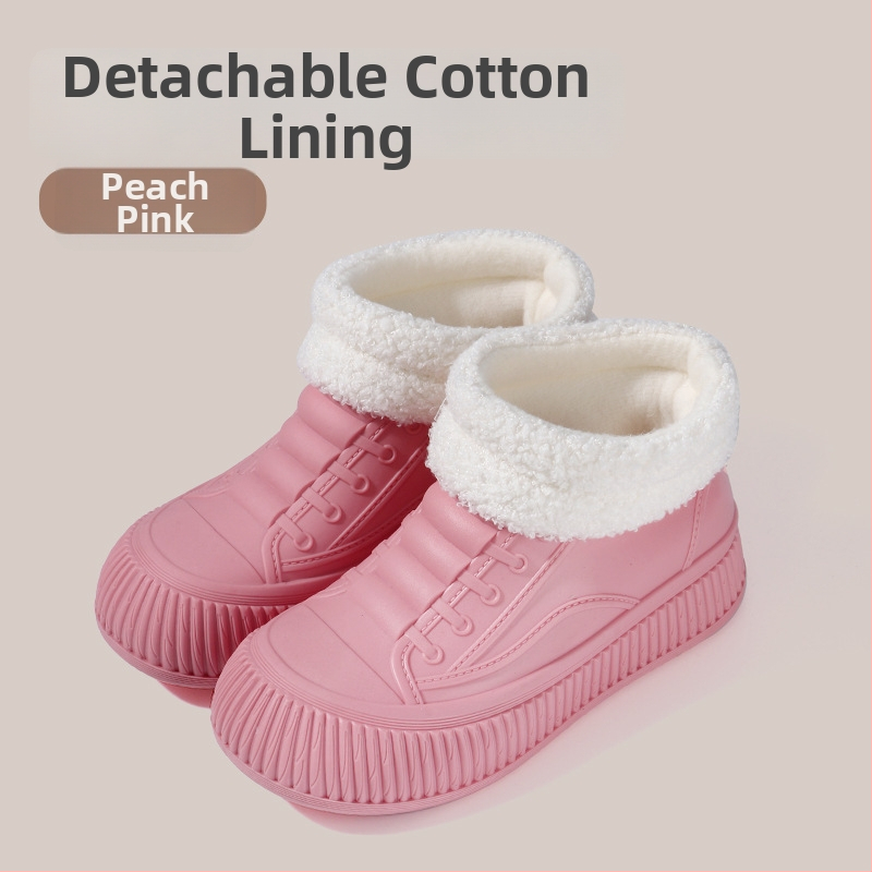 Ženske PVC čizme za kišu, kratki kroj, ravna potpetica, vodootporne, za sve sezone