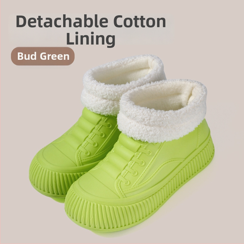 Ženske PVC čizme za kišu, kratki kroj, ravna potpetica, vodootporne, za sve sezone