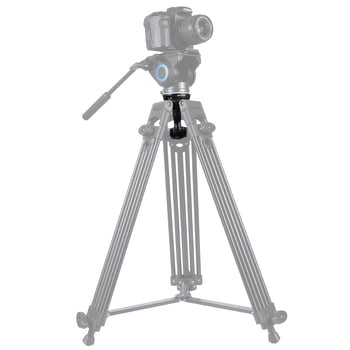 PU3503 Aluminijska baza za kameru s kugličnom glavom i hidrauličnim pan-tiltom, težina 0.405 kg