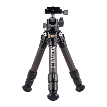 Karbonový statív s guľovou hlavou, 3 sekcie, rýchloupínacia doska, hmotnosť 672 g