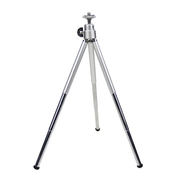 Trepied cu trei secțiuni, construcție metalică, sistem 3D gimbal, sarcină sub 2 kg