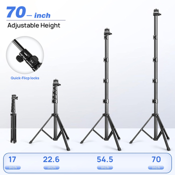 Stativ s guľovou hlavou pre vonkajšie fotografovanie – 4-dielny hliníkový zliatok, nosnosť 2–5 kg, hmotnosť 0,55 kg