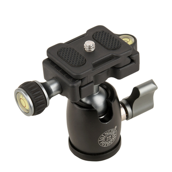 Lightweight Era M01 αλουμινένιος σταθεροποιητής για smartphone και κάμερα χωρίς καθρέφτη — 360° οριζόντια κίνηση, 90° κατακόρυφη κλίση, βάση 1/4–3/8, βάρος 0.131 kg