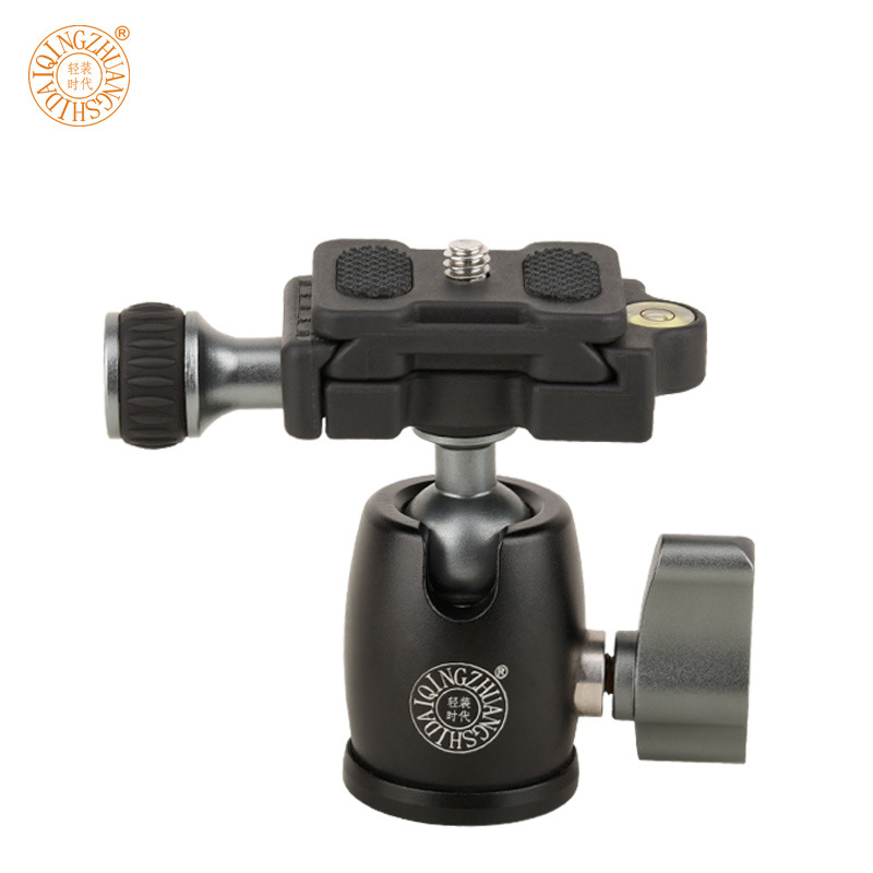 Lightweight Era M01 αλουμινένιος σταθεροποιητής για smartphone και κάμερα χωρίς καθρέφτη — 360° οριζόντια κίνηση, 90° κατακόρυφη κλίση, βάση 1/4–3/8, βάρος 0.131 kg