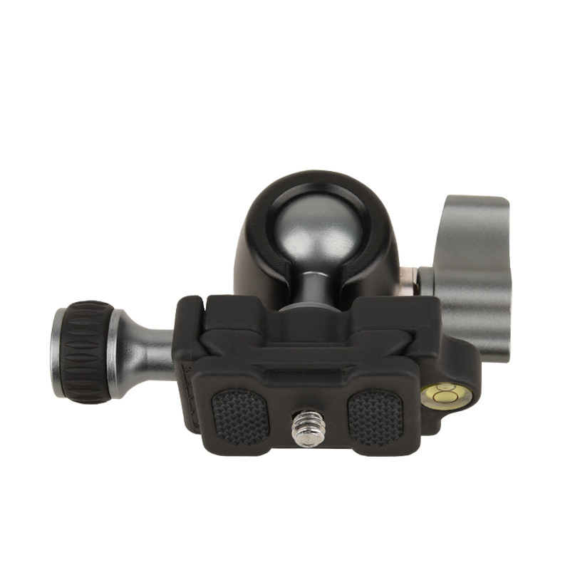 Lightweight Era M01 αλουμινένιος σταθεροποιητής για smartphone και κάμερα χωρίς καθρέφτη — 360° οριζόντια κίνηση, 90° κατακόρυφη κλίση, βάση 1/4–3/8, βάρος 0.131 kg