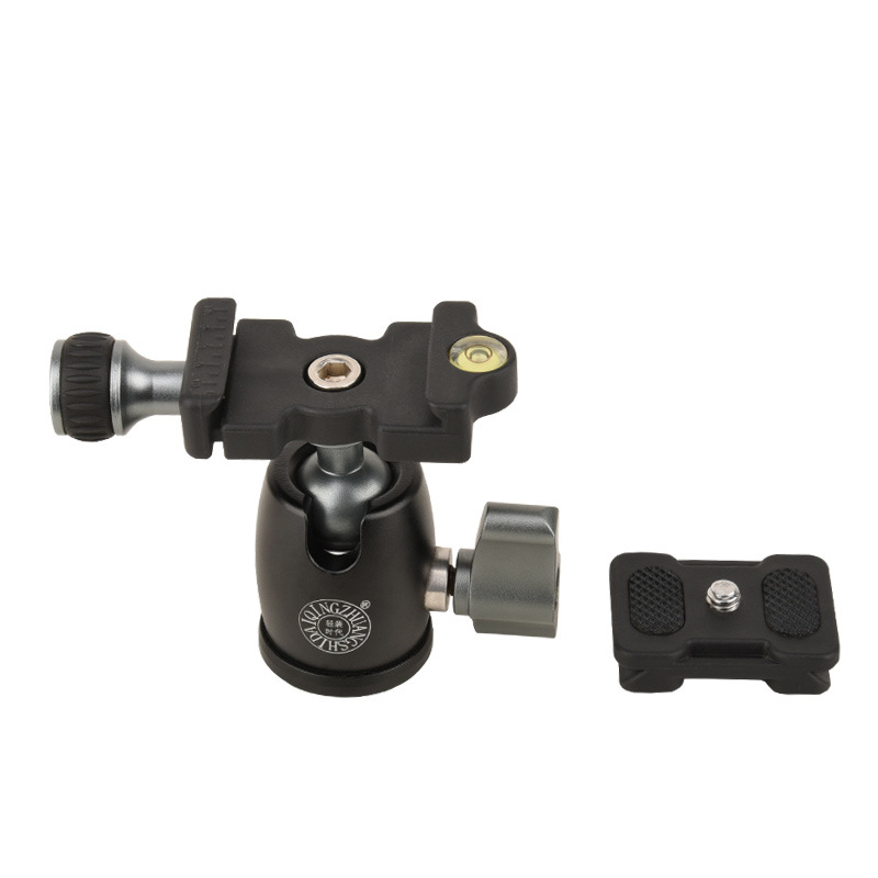 Lightweight Era M01 αλουμινένιος σταθεροποιητής για smartphone και κάμερα χωρίς καθρέφτη — 360° οριζόντια κίνηση, 90° κατακόρυφη κλίση, βάση 1/4–3/8, βάρος 0.131 kg