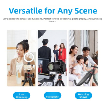 Mobiltelefon tripod – mini asztali kétlábú ball head, súly 295 g, teherbírás legfeljebb 2 kg