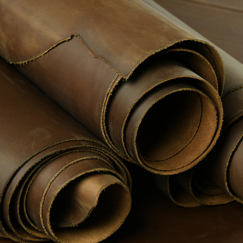 Pad de mouse pentru birou - Seria Crazy Horse Leather, Piele de vită prim-strat, Handmade vintage, Antiderapant