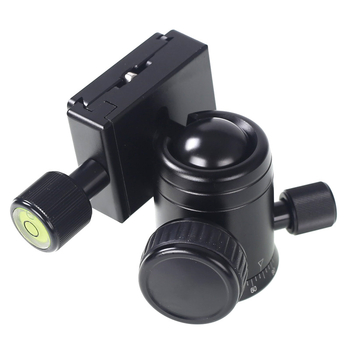 Stativ s pan-tilt glavom za DSLR/mirrorless fotoaparate, aluminijska legura, 360° horizontalno i 360° vertikalno okretanje, težina 0,28 kg