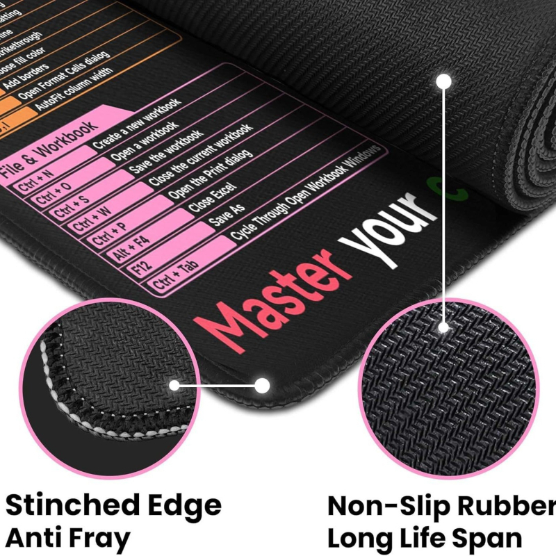 Covoraș pentru birou, antiderapant, cauciuc natural, unilateral, imprimare prin transfer termic