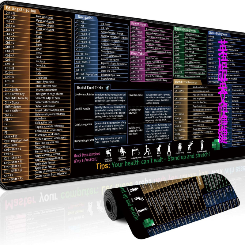 Covoraș pentru birou, antiderapant, cauciuc natural, unilateral, imprimare prin transfer termic