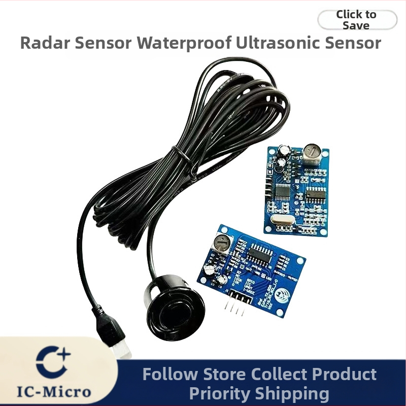 AJ-SR04M integrirani ultrazvučni modul za mjerenje udaljenosti, povratni radar, vodootporni ultrazvučni senzor.