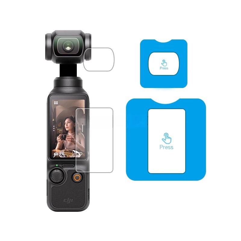 DJI Pocket 3 zaštitnik zaslona – kaljeno staklo, HD prednja membrana, Magic kale